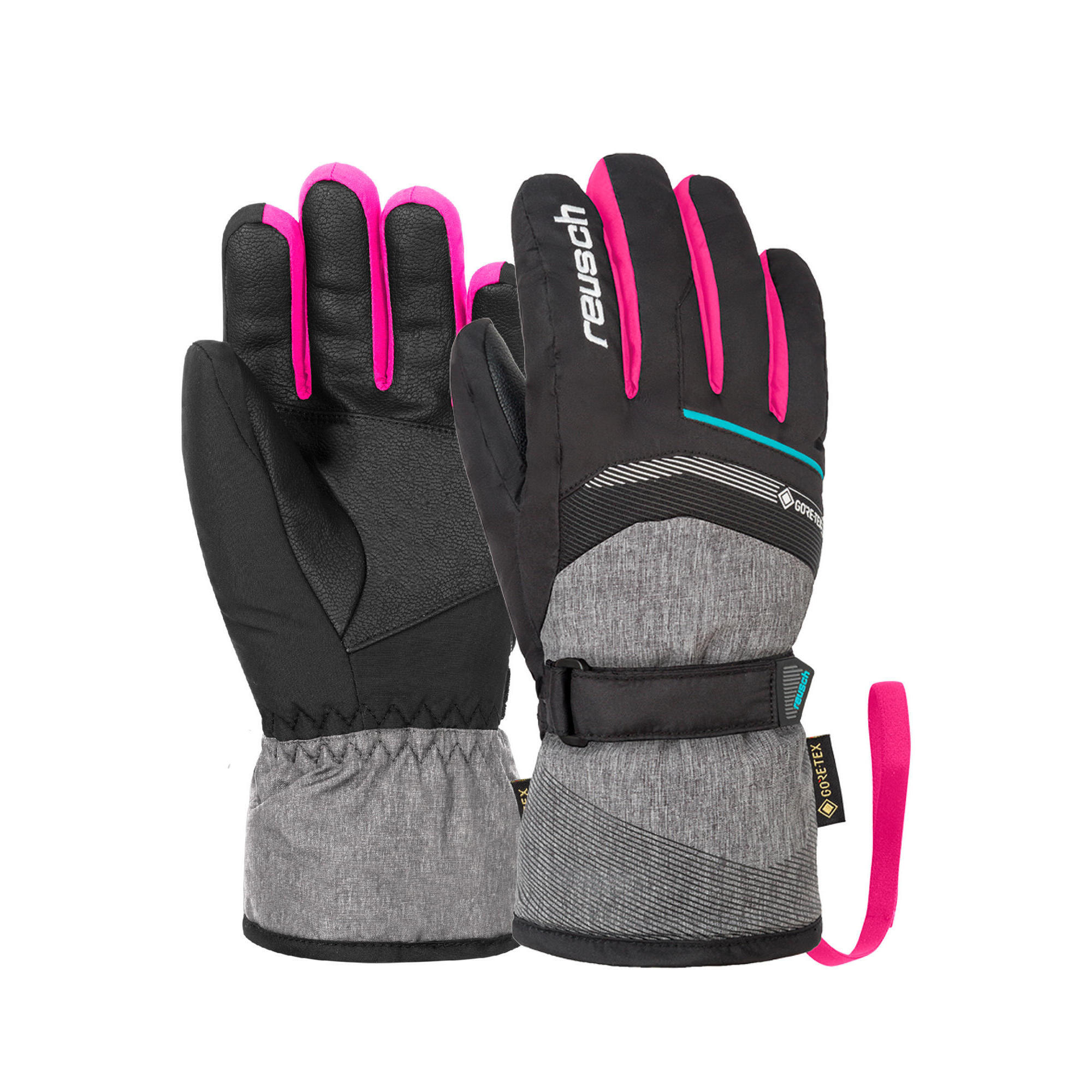 Reusch - Gants De Ski Enfant Reusch Bolt Gtx - Gants - Noir|rose - 5,5 - Decathlon
