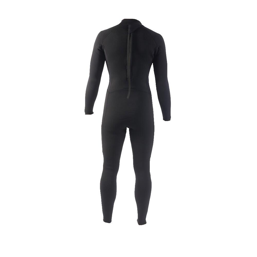 Storm - fato de surf - integral 3/2mm - fecho traseiro - preto