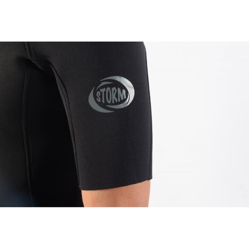 Combinaison de surf - Shorty 2mm - Back Zip - Black