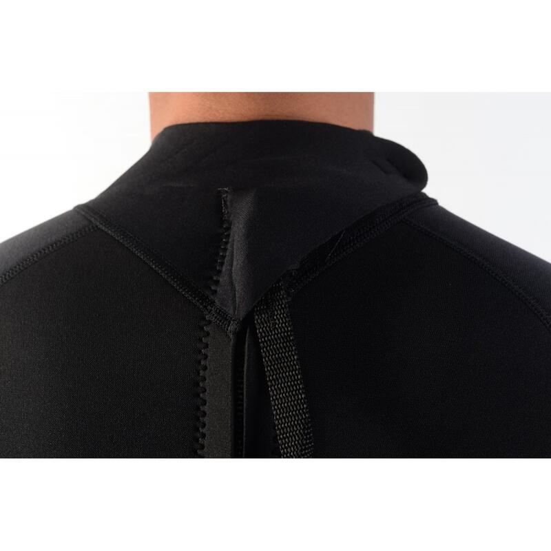 STORM - Combinaison de surf - Shorty 2mm - Back Zip - Black