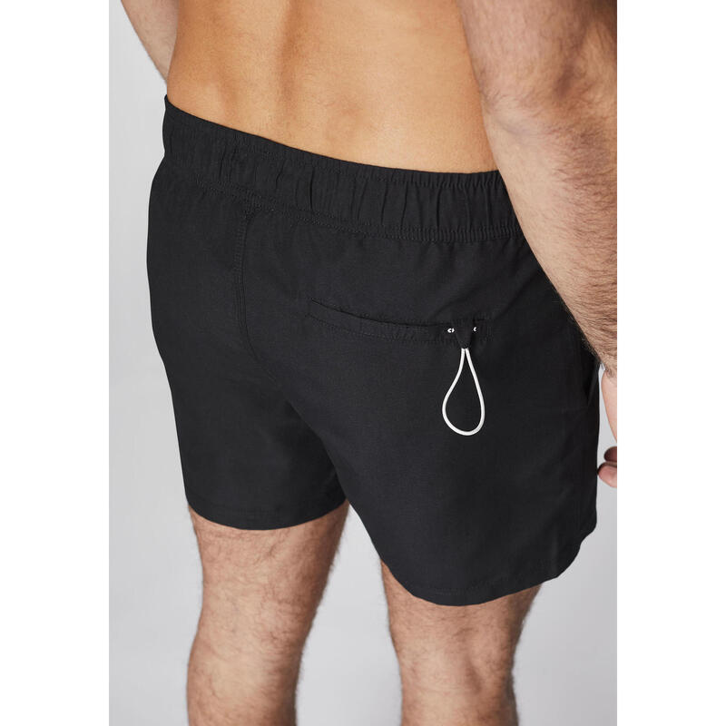 Badeshorts mit Label-Symbol und Taschen