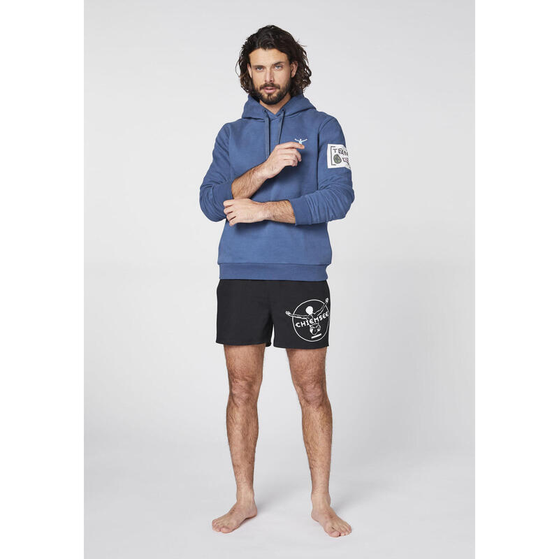 Badeshorts mit Label-Symbol und Taschen