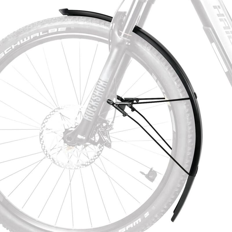Błotniki Rowerowe Zestaw SKS Bluemels Style 28", 46 mm czarne
