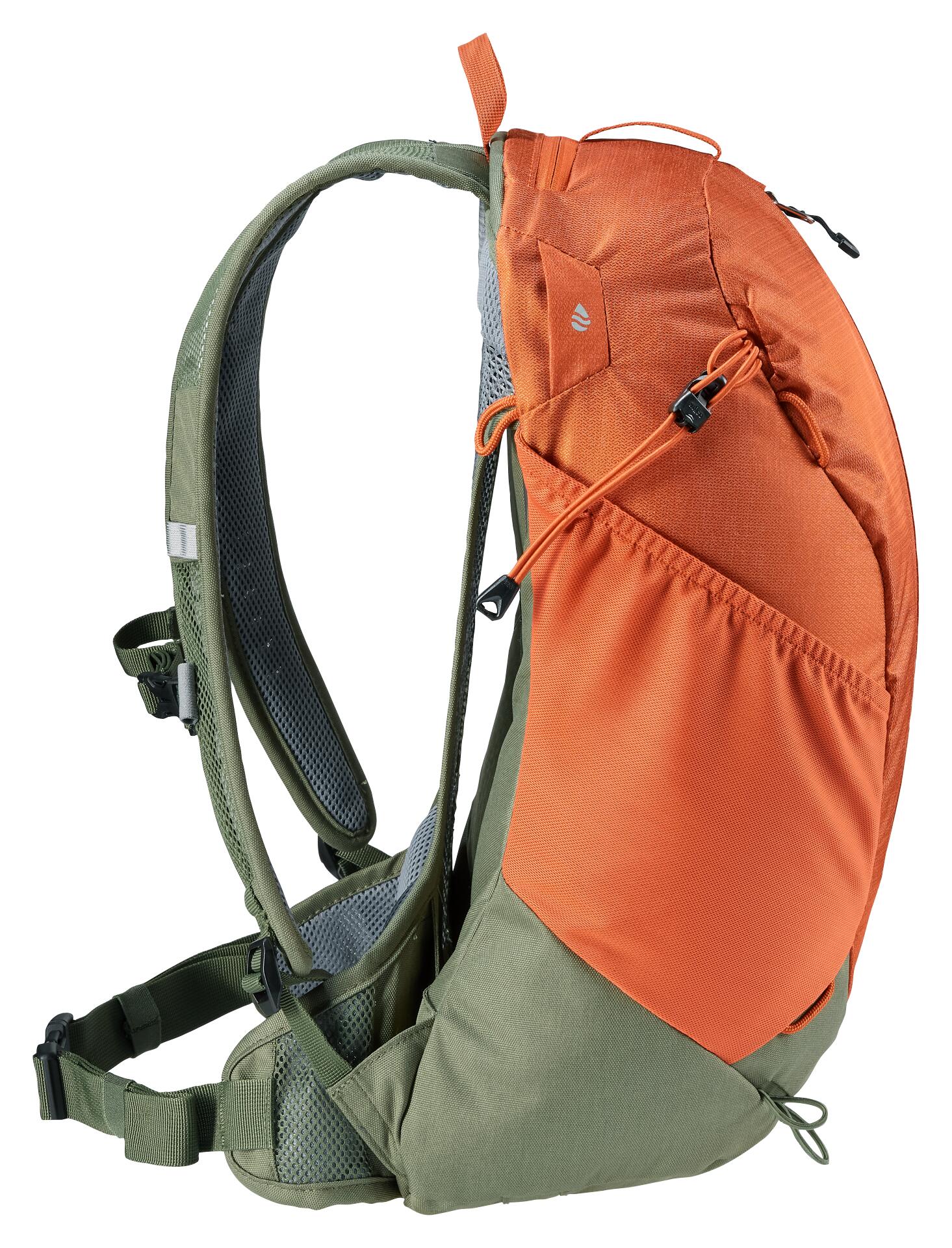 Sac à dos Deuter AC Lite 17 17L Paprika Khaki ventilé Aircomfort léger 840g 5/7