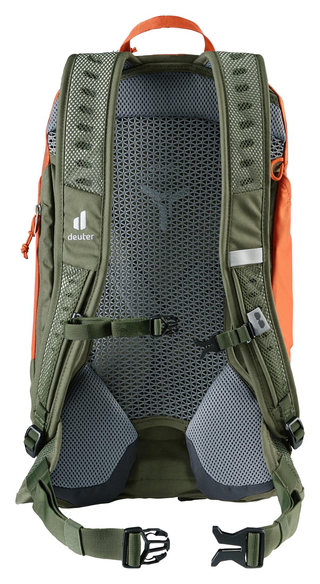 Sac à dos Deuter AC Lite 17 17L Paprika Khaki ventilé Aircomfort léger 840g 4/7