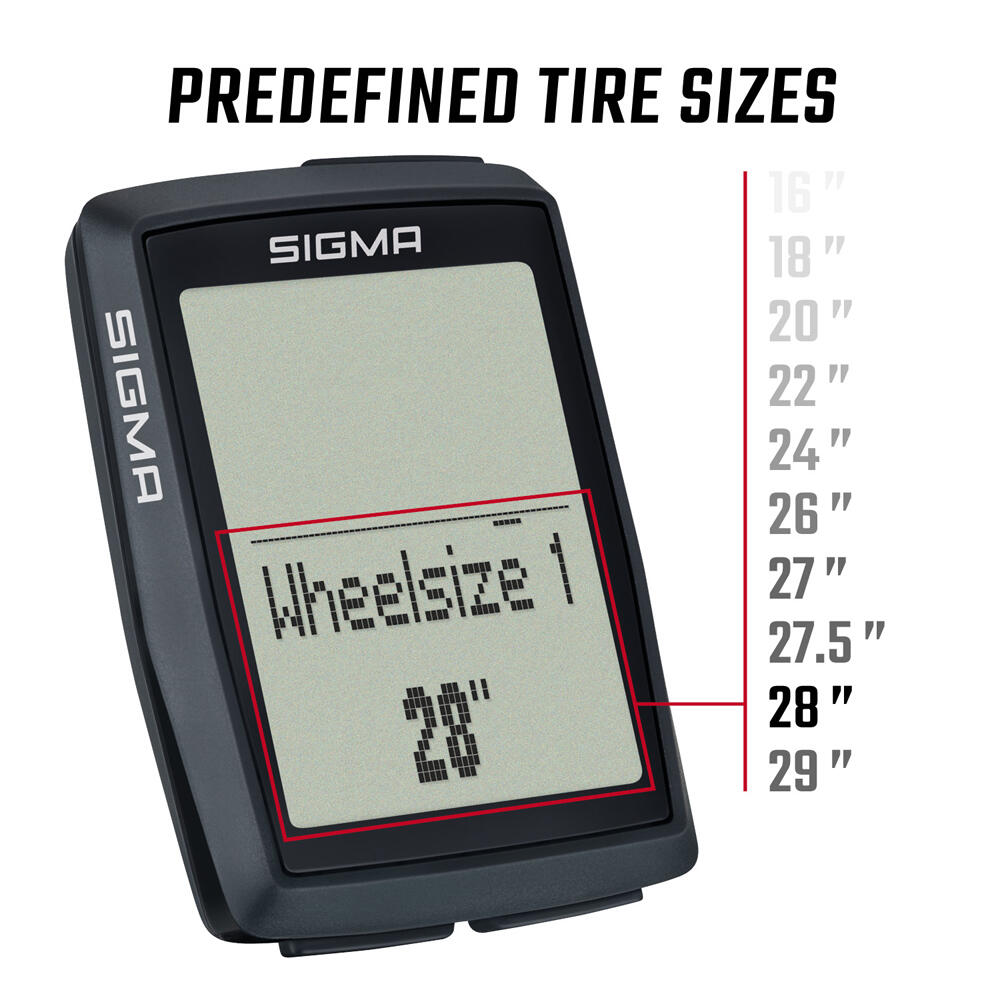 Compteur Sigma BC 14.0 WL STS SIGMA SPORT Decathlon
