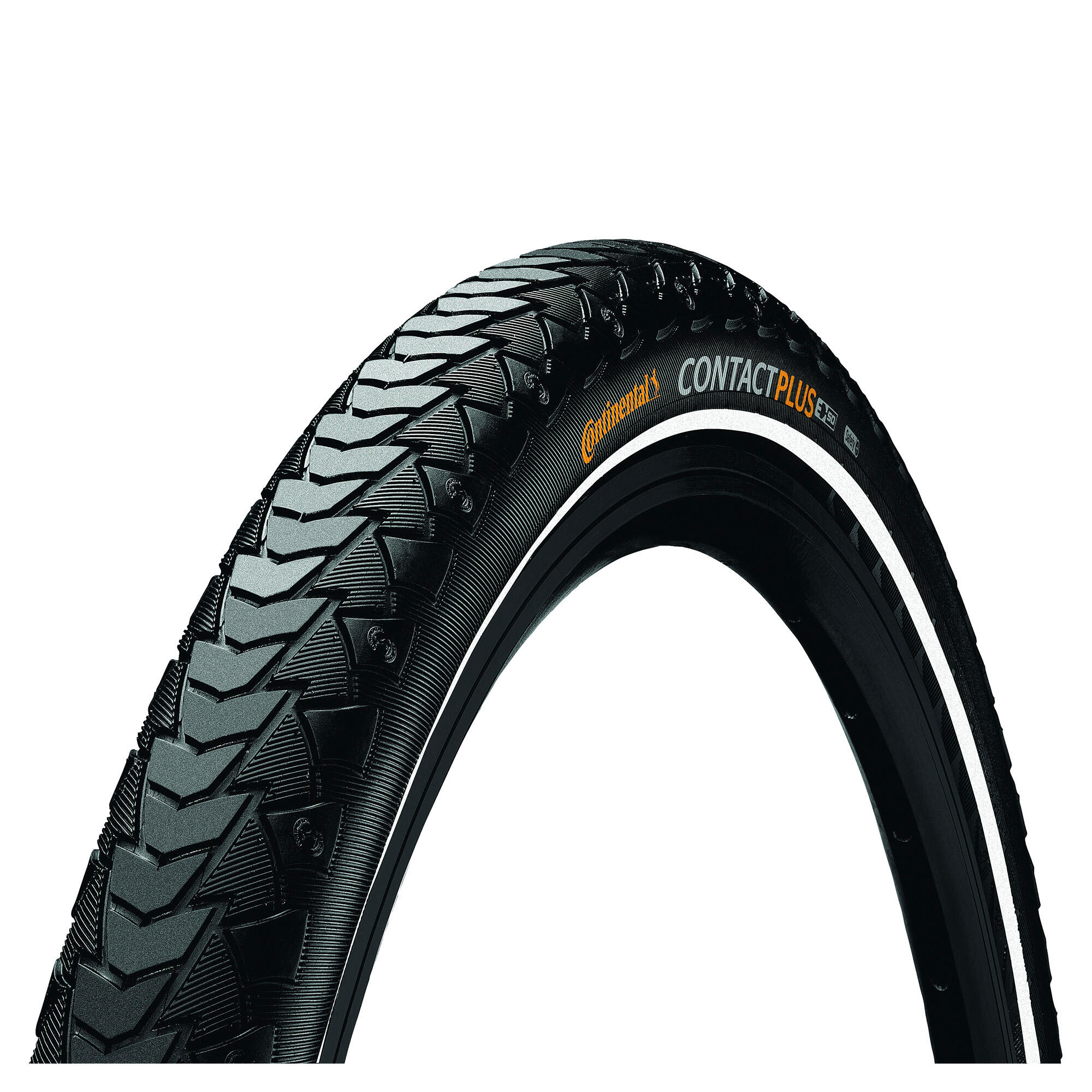 CONTACT Plus Reflex Tyre-Wire Bead Urban Black/Black Reflex 700 X 47C (45C) 1/3