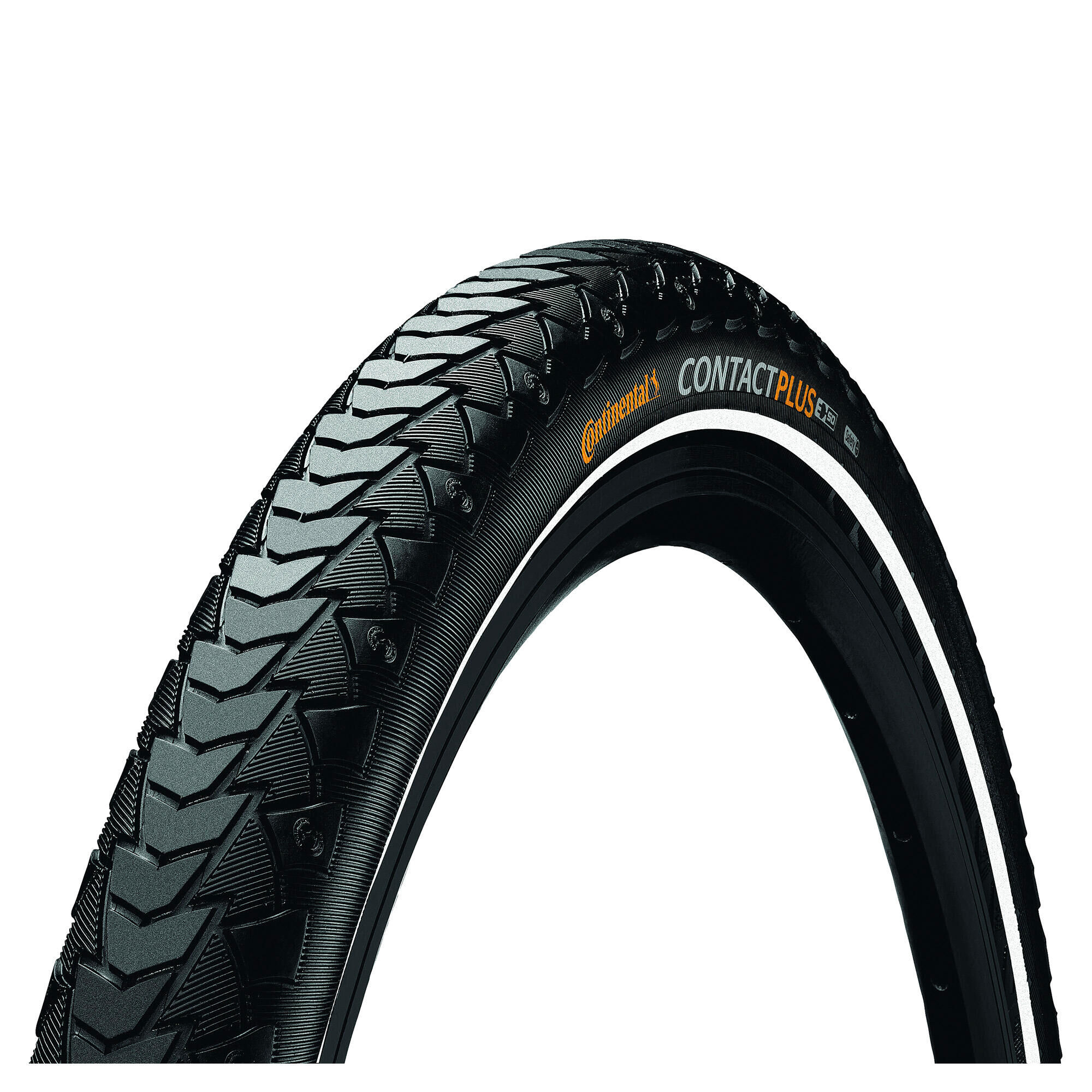 CONTINENTAL CONTACT Plus Reflex Tyre-Wire Bead Urban Black/Black Reflex 700 X 47C (45C)