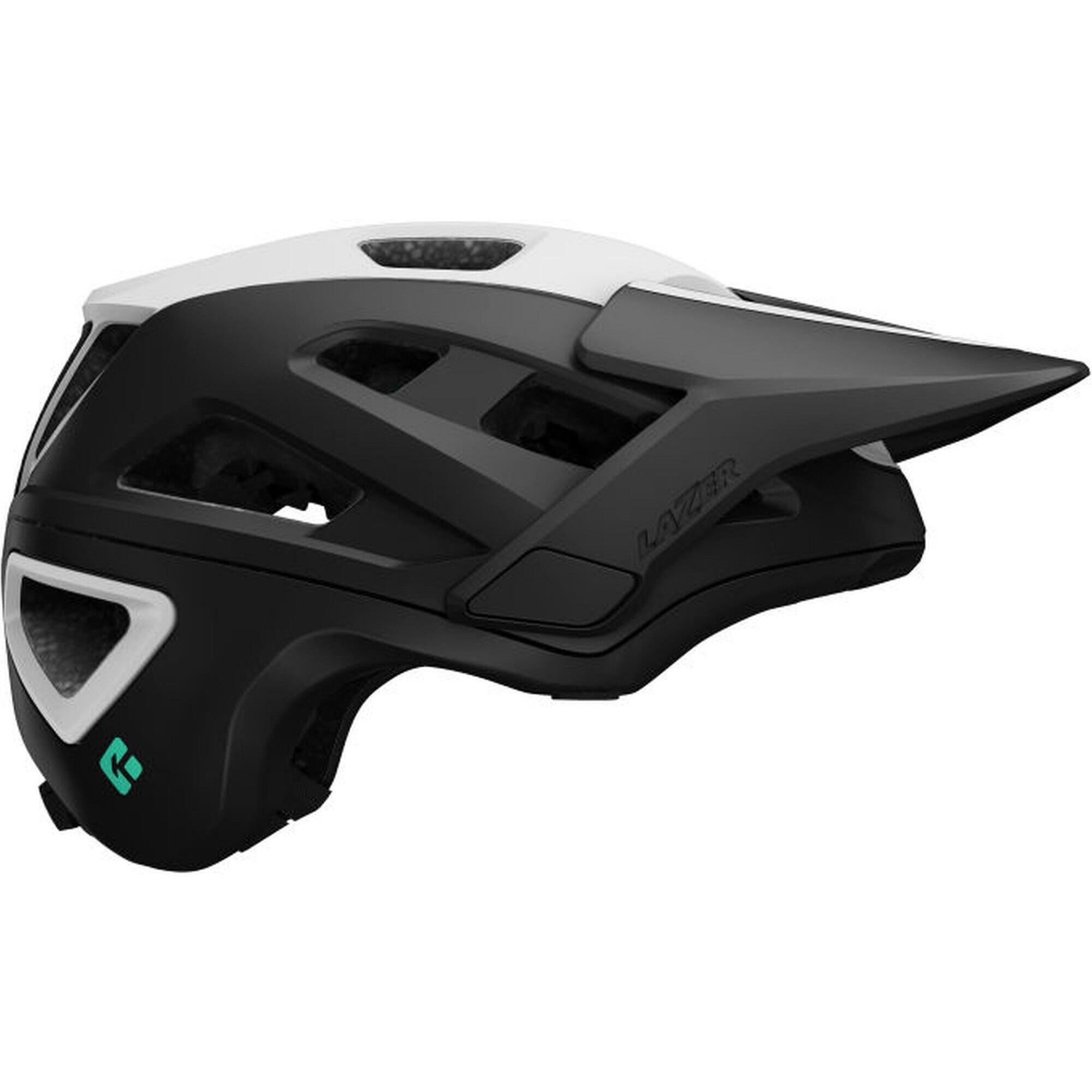 LAZER Lazer Jackal KinetiCore Cycle Helmet Matt White Black