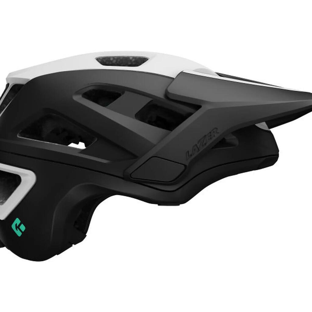 Lazer Jackal KinetiCore Cycle Helmet Matt White Black