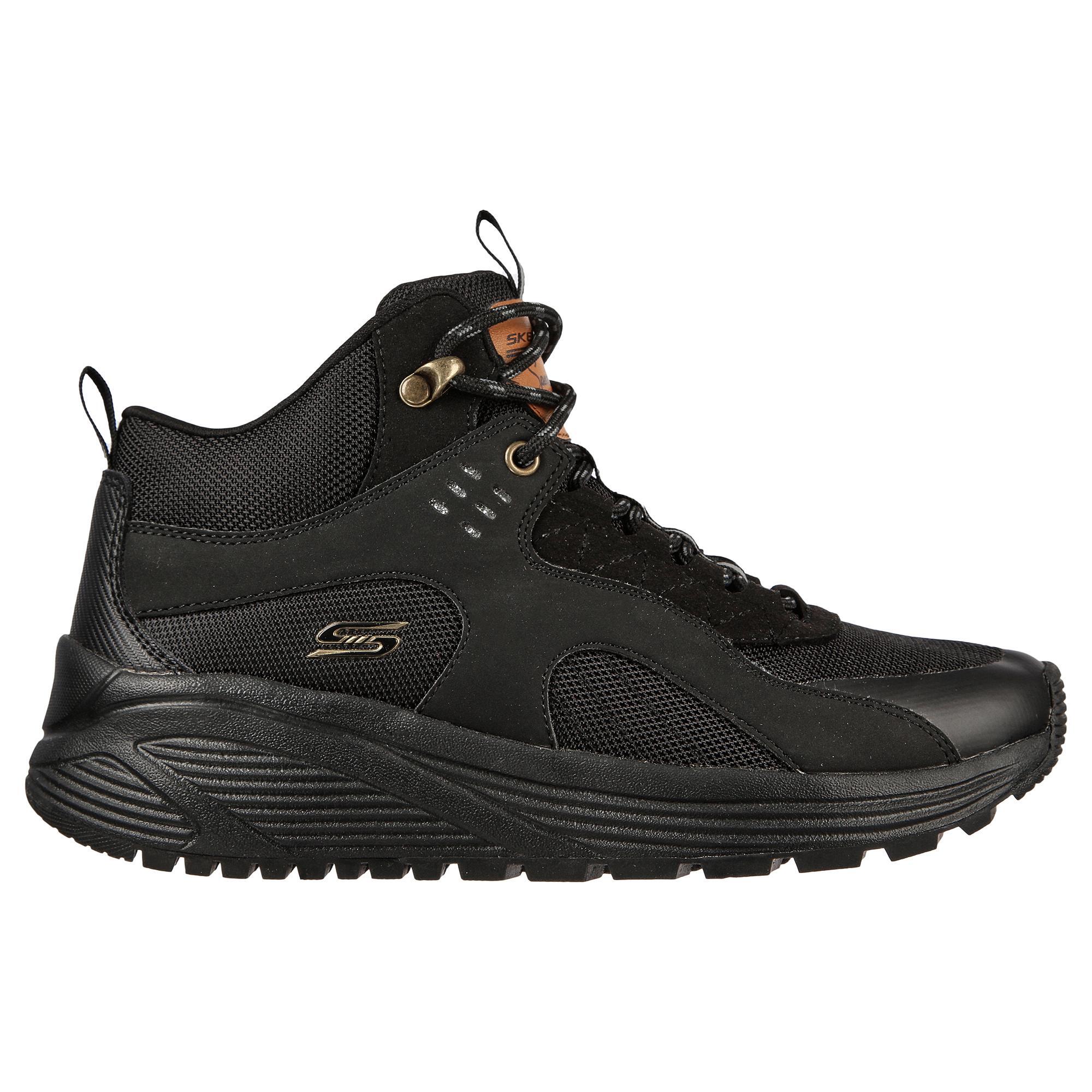 Zapatillas Deportivas Abotinadas para Mujer Skechers 117053_BBK Negras 1/7