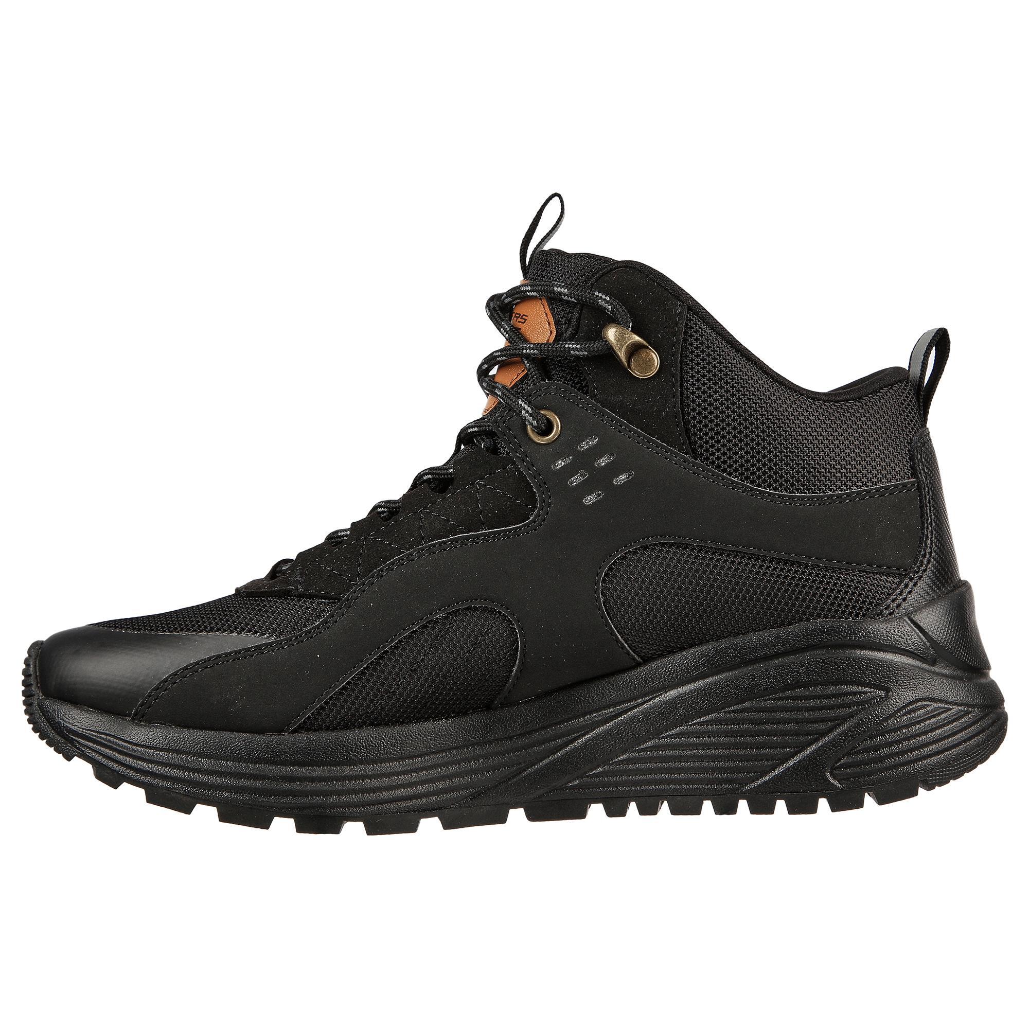 Zapatillas Deportivas Abotinadas para Mujer Skechers 117053_BBK Negras 5/7