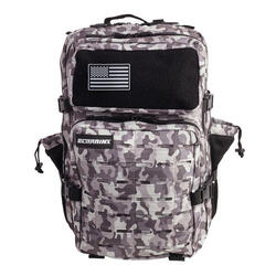 Sac à Dos Elitex V2 Camouflage Blanc Noir 45L Cabine Entraînement Imperméable