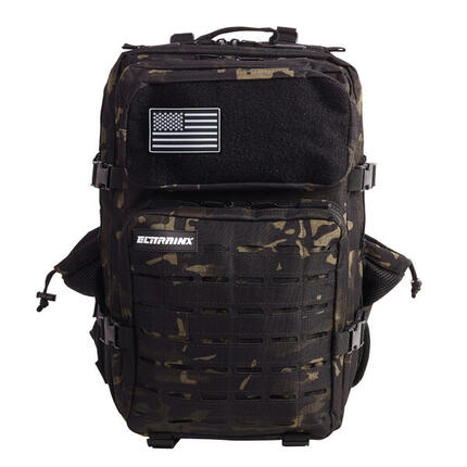 Sac à Dos Elitex V2 Camouflage Militaire 45L Cabine Entraînement Imperméable