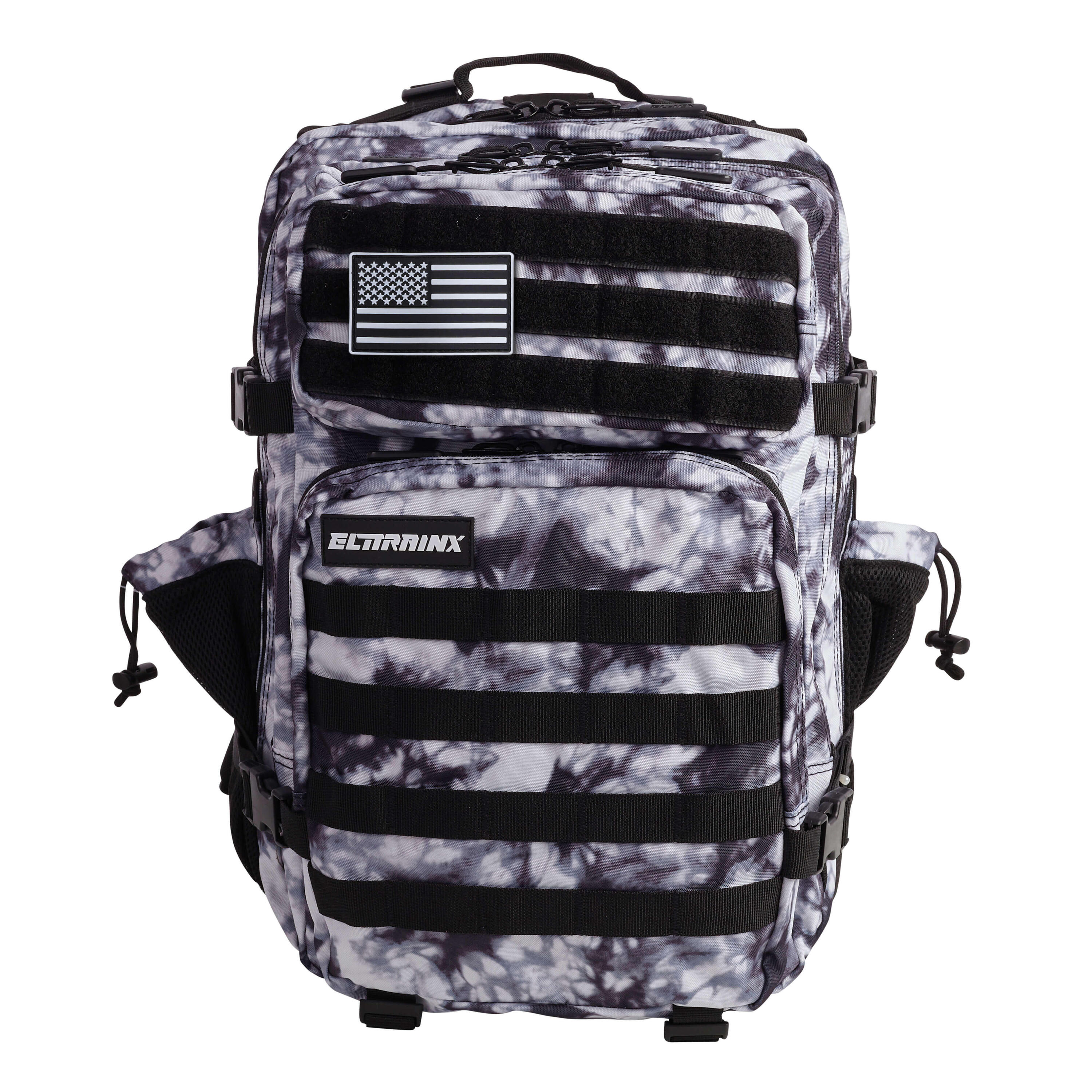 ELITEX TRAINING Zaino Tattico Militare ELITRAINX V1 Bianco Ghiaccio 45L per Sport e Viaggi