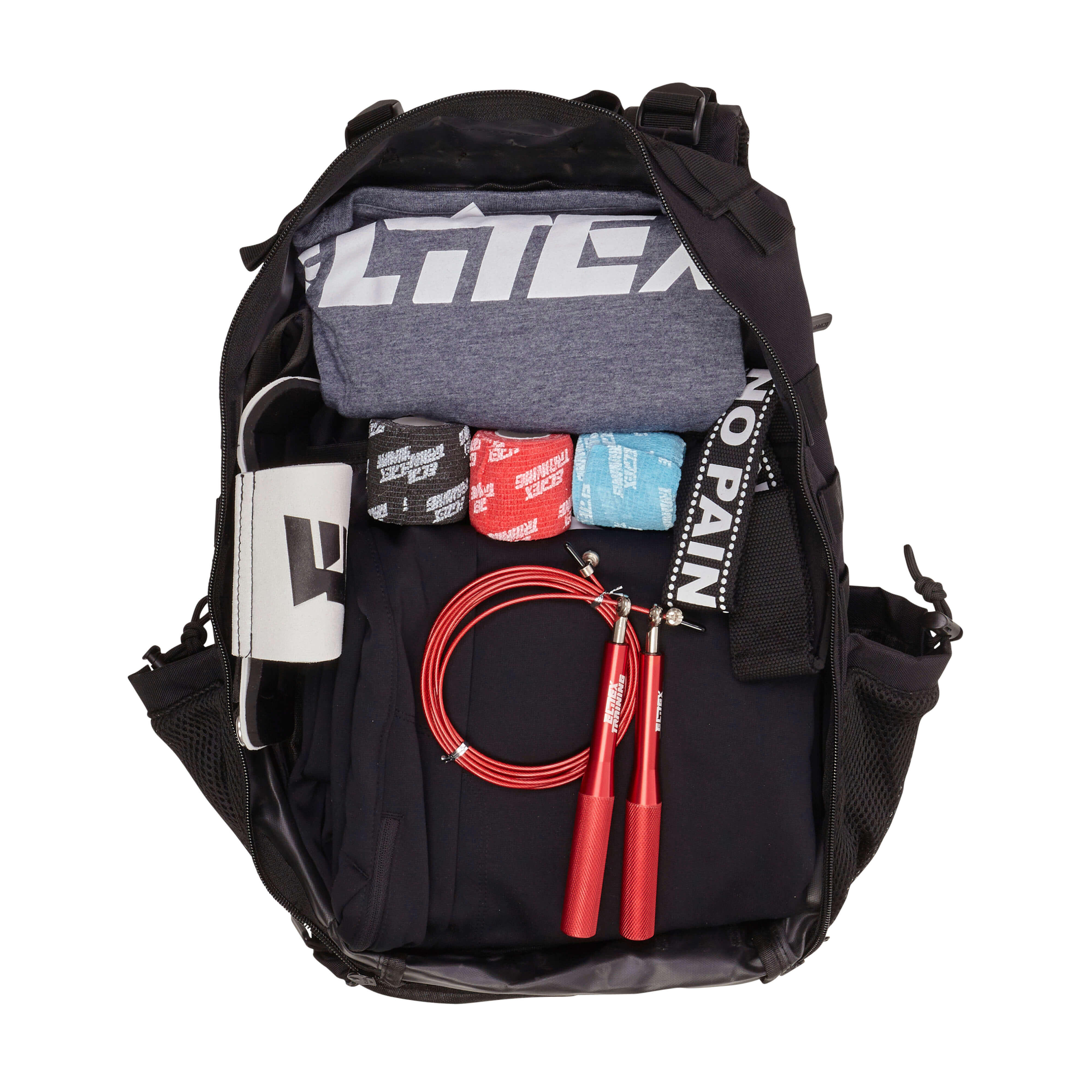 Рюкзак спортивный и дорожный Elitex Training ELITRAINX V1 25 л, 25 l, Чёрный / 25 l, Жёлтый лимонный флуоресцентный / 25 l, Коричневый / 25 l, Чёрный (4) / 25 l, Чёрный (5) / 25 l, Бирюзовый / 25 l, Розовый / 25 l, Orzechowy brąz / 25 l, Żółta ochra / 25 l, Alpejska zieleń / 25 l, Белый / 25 l, Пастельная фуксия / 25 l, Płatkowy beż / 25 l, Синий / 25 l, Кремовый / 25 l, Зелёный — фото 7