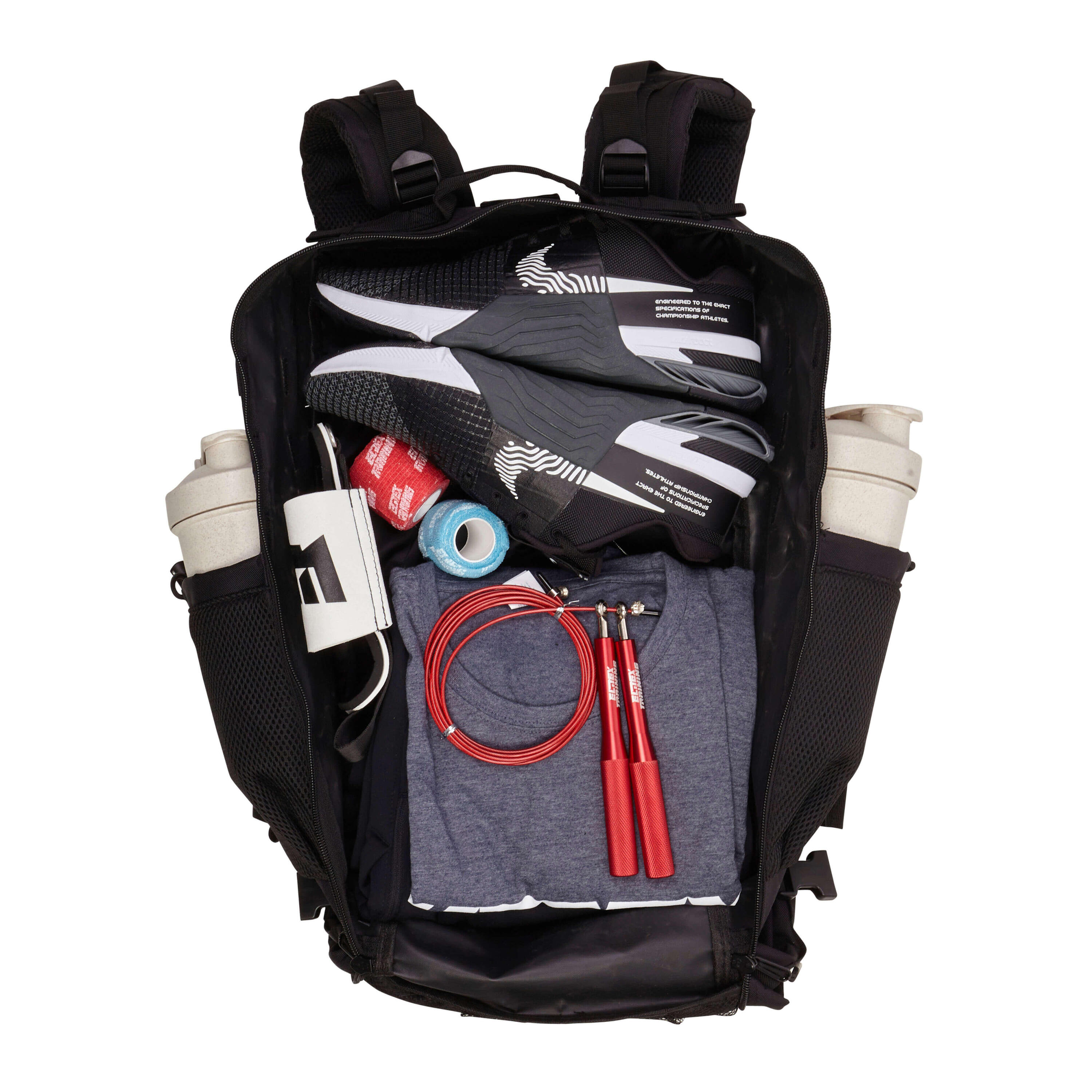 Sac à Dos Elitex Repas Noir 45L Cabine Entraînement Imperméable 5/7