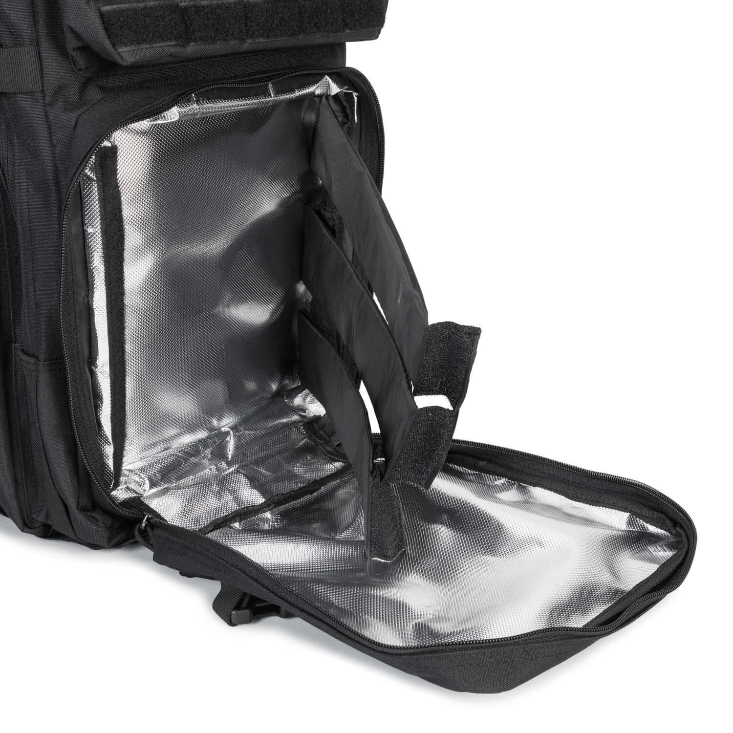 Sac à Dos Elitex Repas Noir 45L Cabine Entraînement Imperméable 4/7