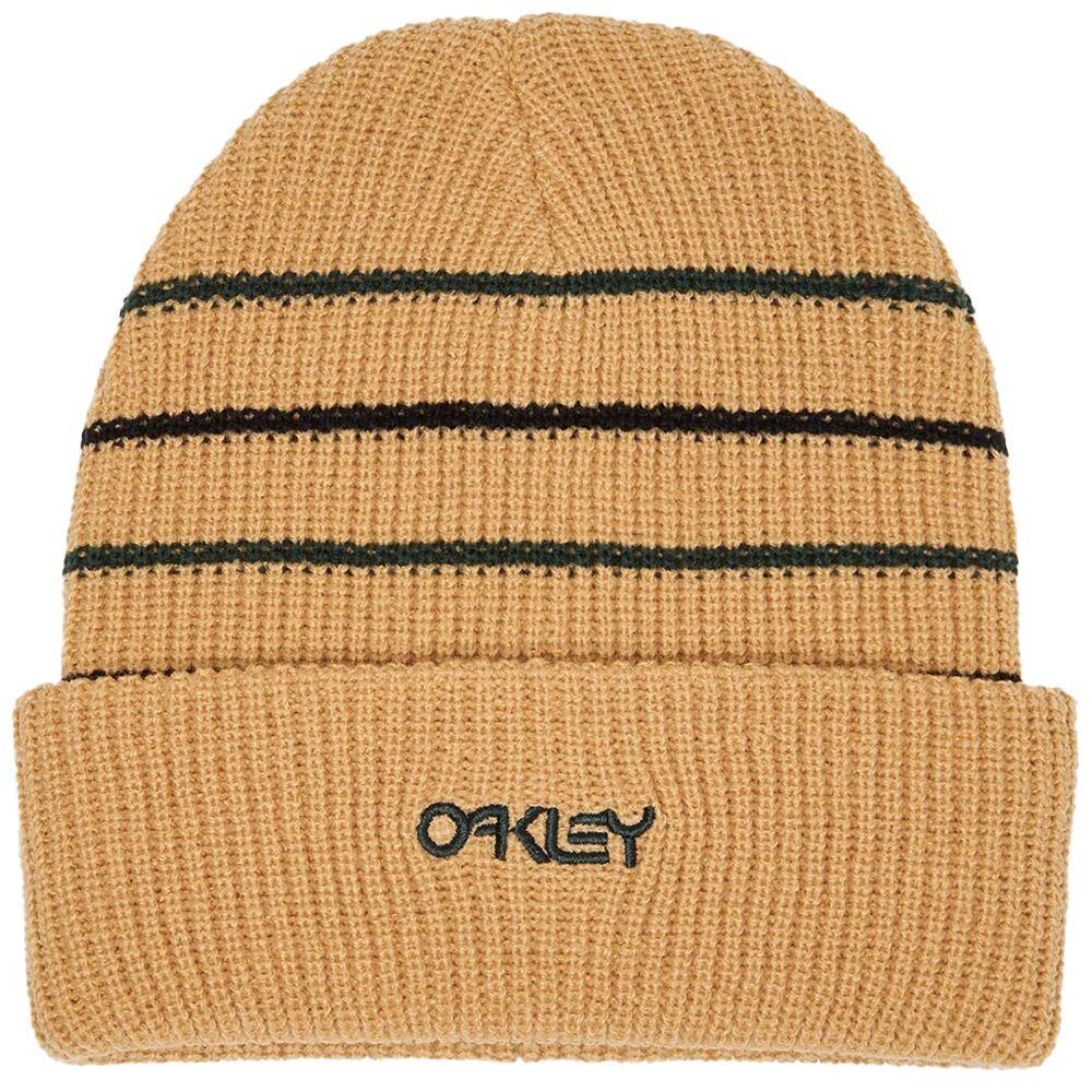 OAKLEY B1B Stripe Unisex Beanie - Light Curry