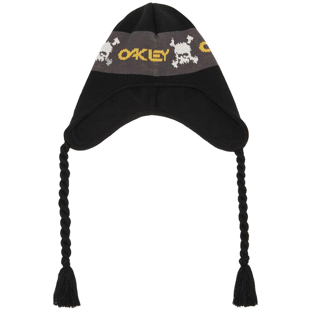 OAKLEY TC Skulls Flaps Unisex Beanie - Blackout