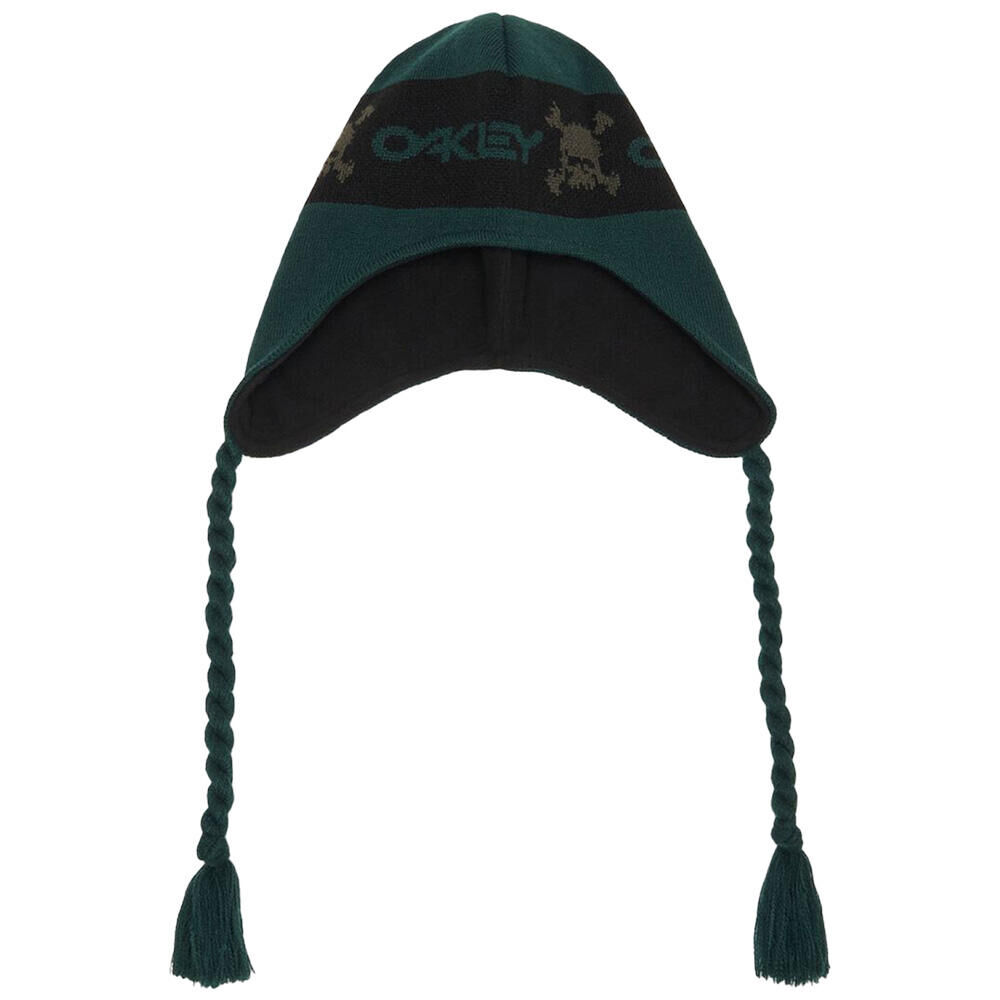 OAKLEY TC Skulls Flaps Unisex Beanie - Hunter Green