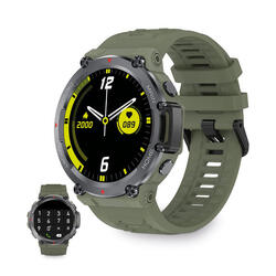 KSIX Urban Plus Reloj Inteligente Multideporte, Smartwatch Táctil 2,05,  Notificaciones y Llamadas, Asistentes de Voz, Podómetro, Pulsómetro y  Oxígeno en Sangre, App Propia, Soporte NFC, Naranja : : Electrónica