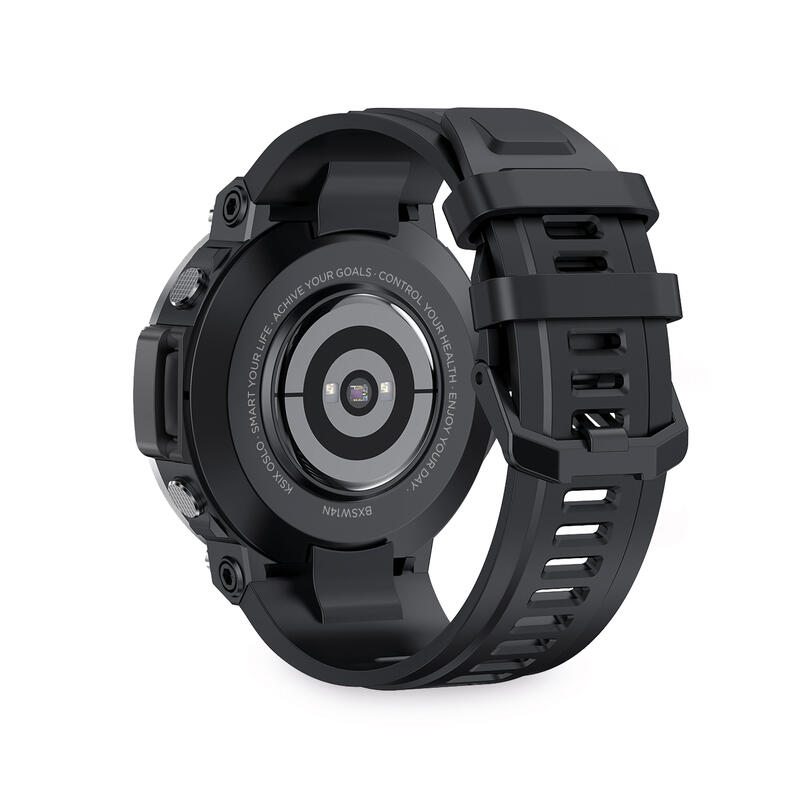 Smartwatch Ksix Oslo,multisport en gezondheid, onderdompelbaar, zwart