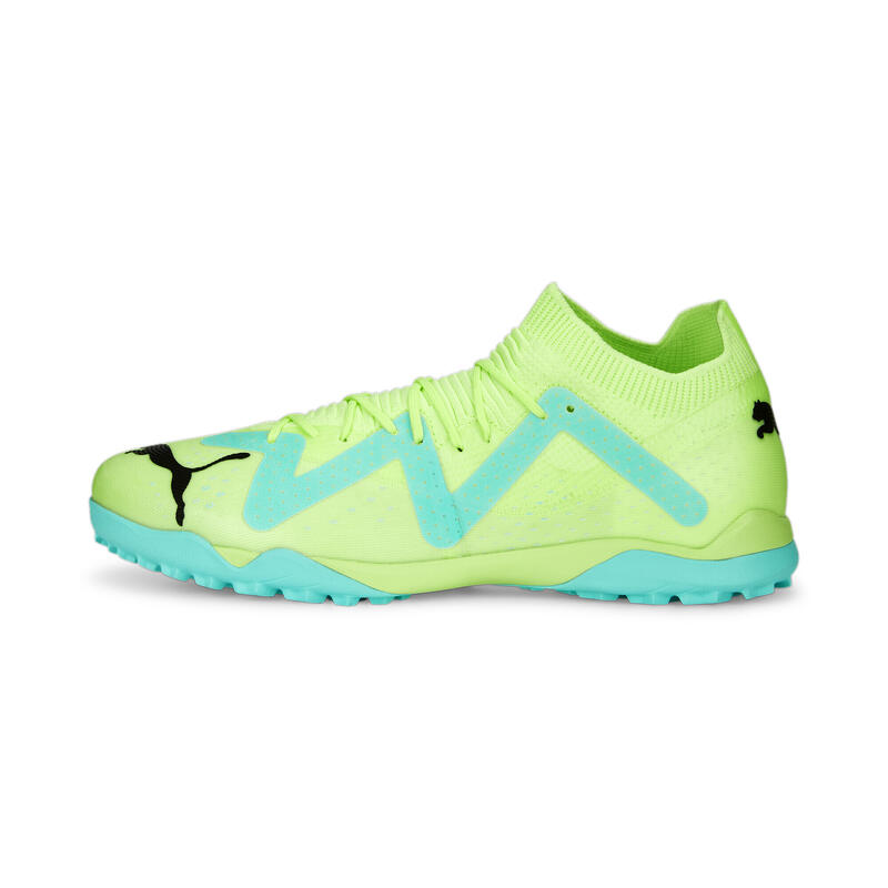 Botas de fútbol FUTURE Match TT PUMA Fast Yellow Black Electric Peppermint Green