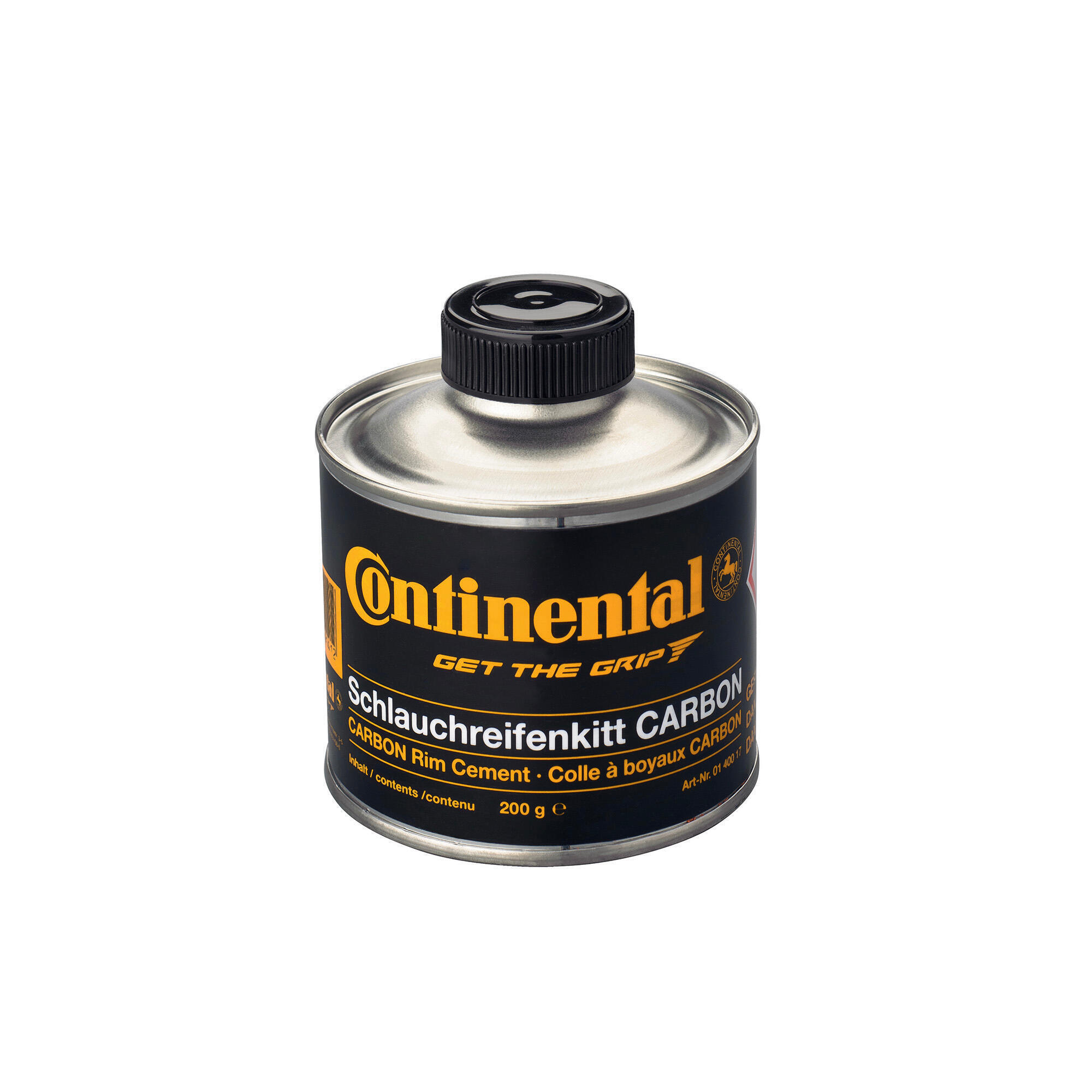 CONTINENTAL Tubular Rim Cement Carbon 200g Can Black 200G Can