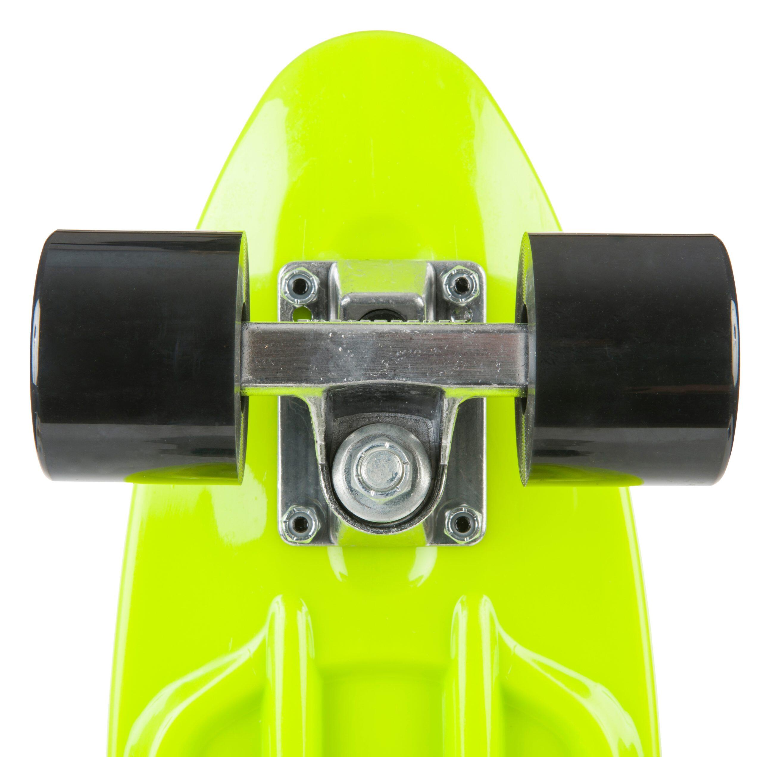 STAR SKATEBOARDS Vintage Skateboard, Retro Cruiser 60mm, groen / zwart 5/7