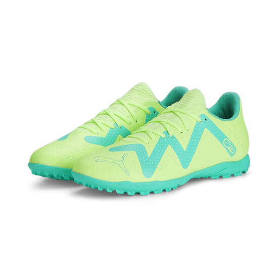Scarpe da calcio FUTURE Play TT PUMA Fast Yellow Black Electric Peppermint Green
