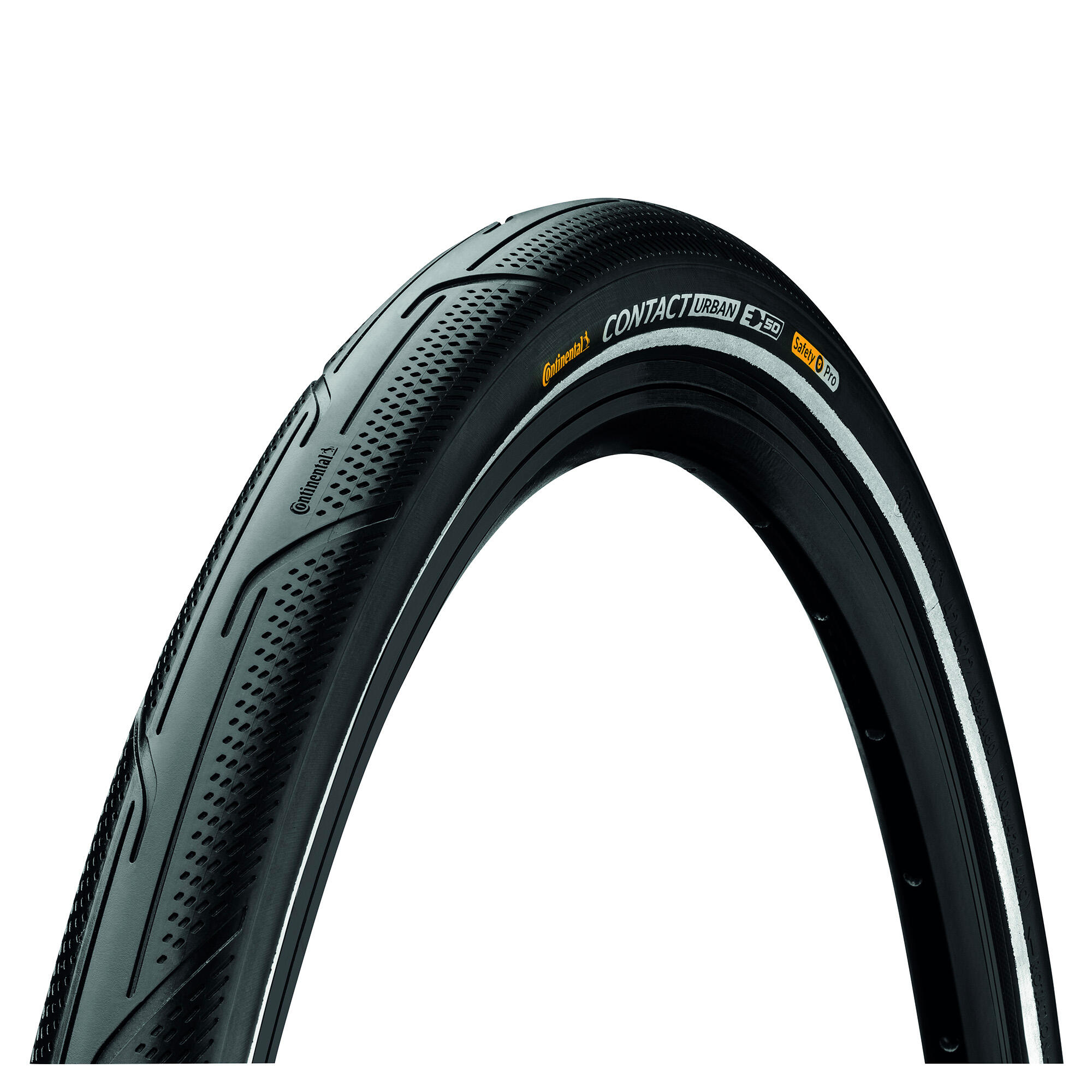 CONTINENTAL CONTACT Urban Reflex Tyre-Wire Bead PureGrip Compound Black Reflex 700X42C
