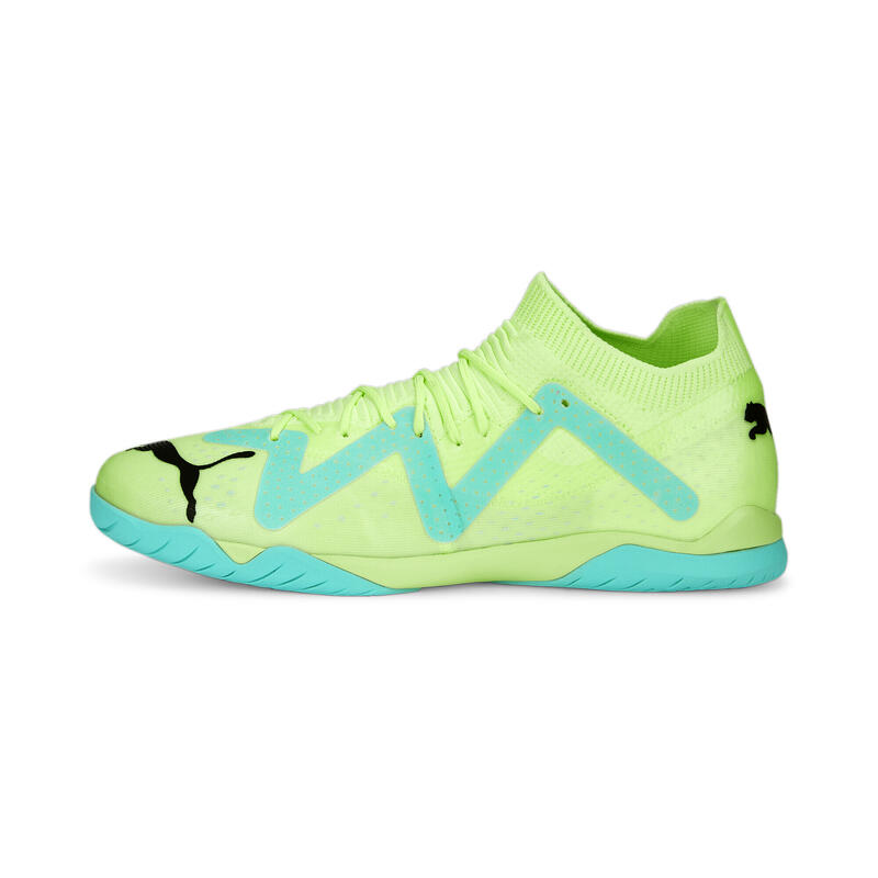 Botas de fútbol FUTURE Match IT PUMA Fast Yellow Black Electric Peppermint Green