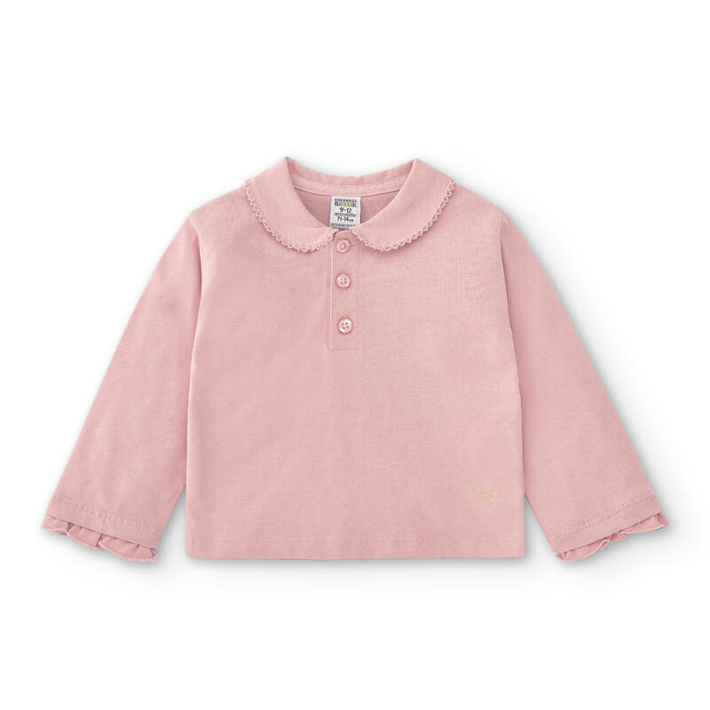 Polo Niña Charanga Camigosa Rosa