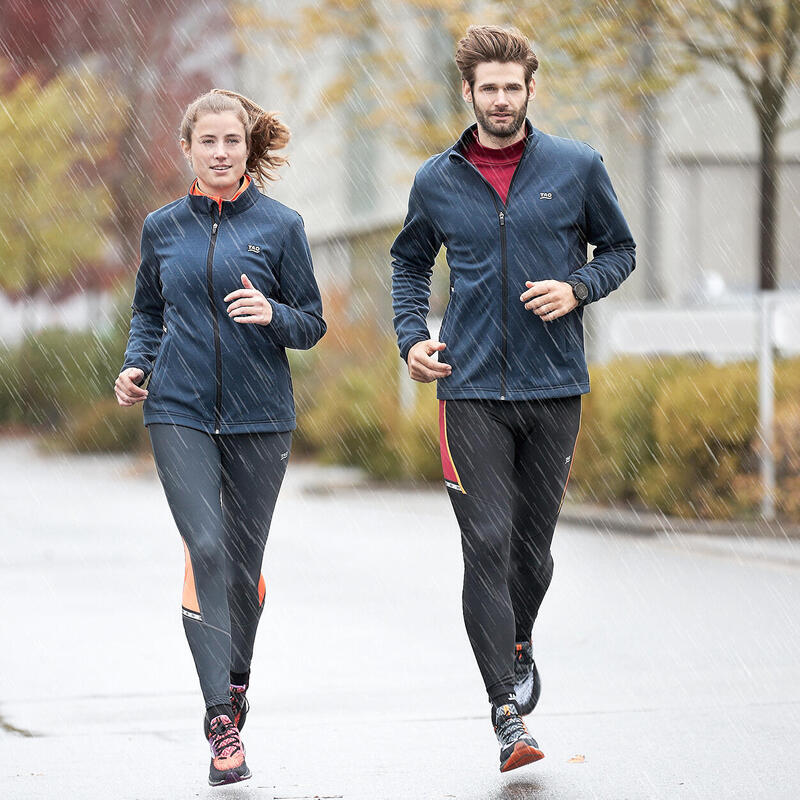 Atmungsaktive Laufjacke mit Stehkragen FINN