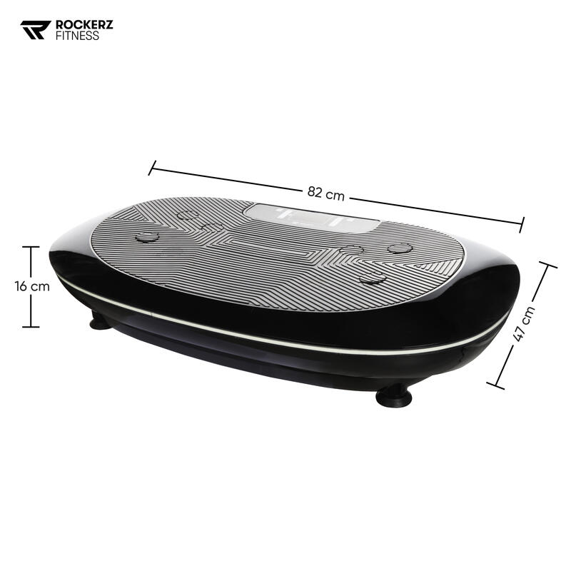 Plataforma vibratoria - Powerplate - Incluye bandas de resistencia - bluetooth