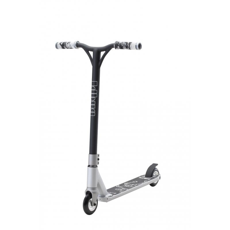 JD Bug MS118BMX trottinette freestyle Dark Knight Argent