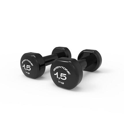 Haltères professionnels en vinyle 1kg - 4kg (Paire)