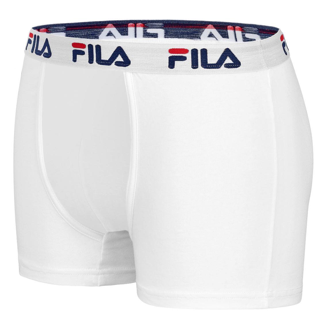 Herenboxer Fila 1-pack Wit 1/2