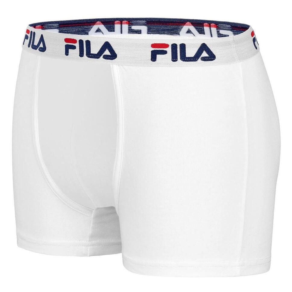 Bokserki Fila Męskie Białe 2XL - Oddychające i Wygodne