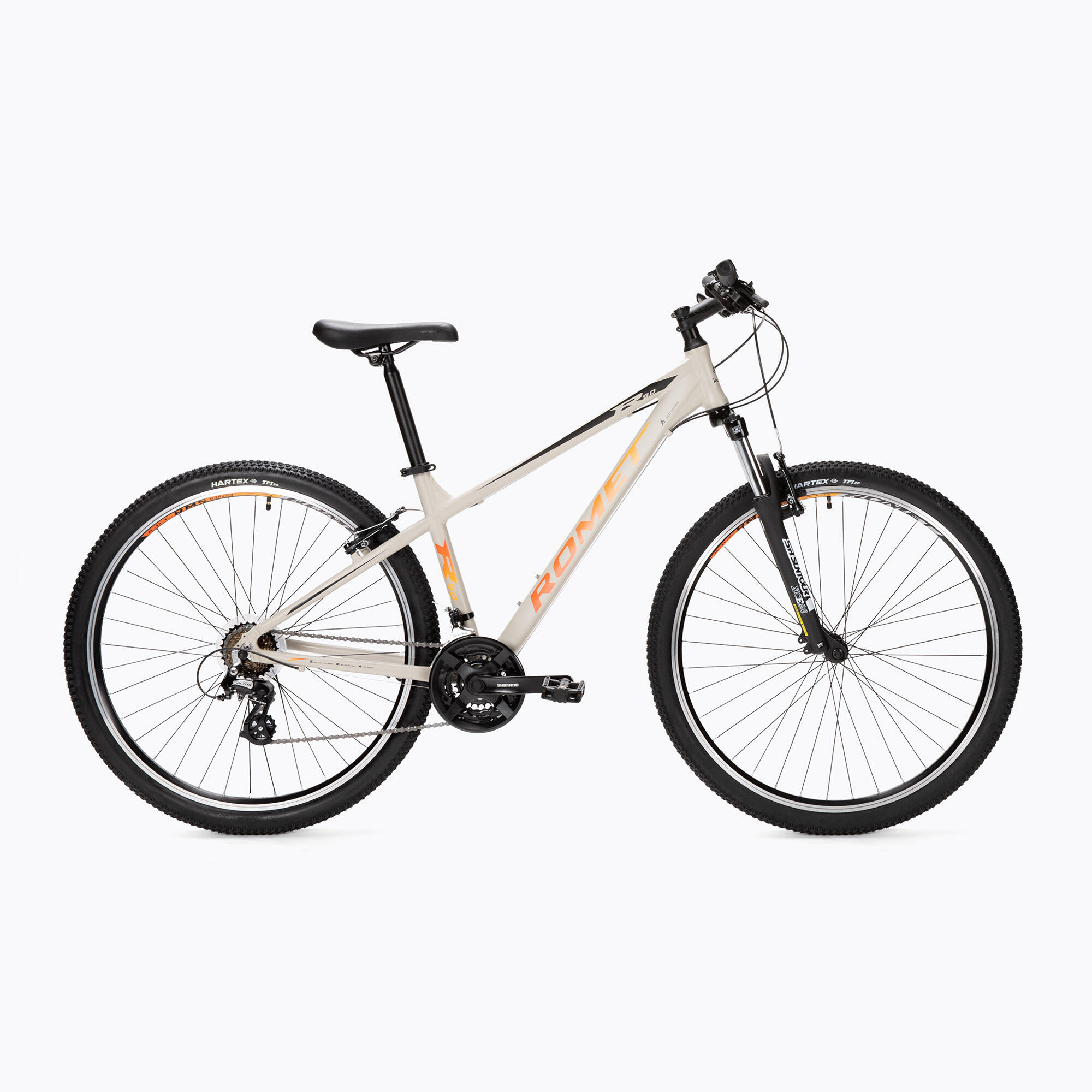 Rower górski MTB ROMET RAMBLER R9.0 29 M(17") szaro-czarno-pomarańczowy 2/5