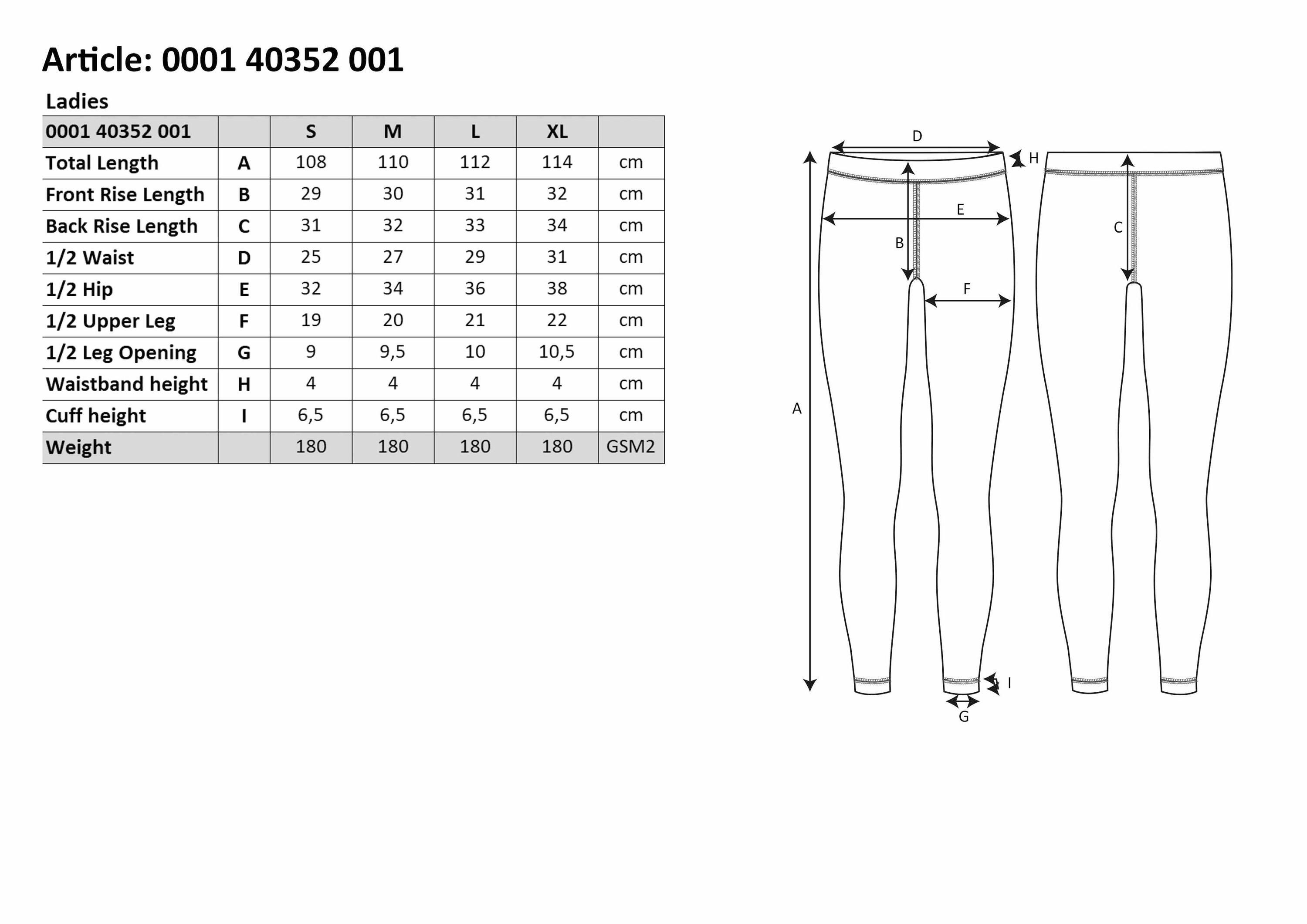 Pantalón térmico Heatkeeper Antracita Mujer 5/5