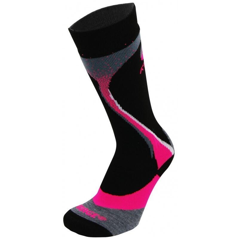 RYWAN Chaussettes de ski Junior VIRAGE - Rose (Petites pointures)