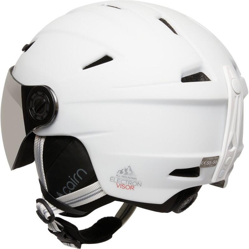 CAIRN Casque de ski ELECTRON VISOR S3 - MAT WHITE