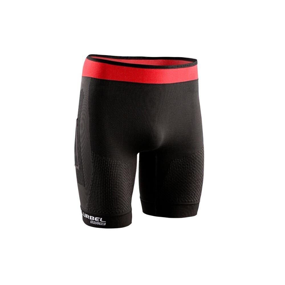 Calções de Corrida Tifon Pro-Line Homem Preto/Vermelho LURBEL 1/3