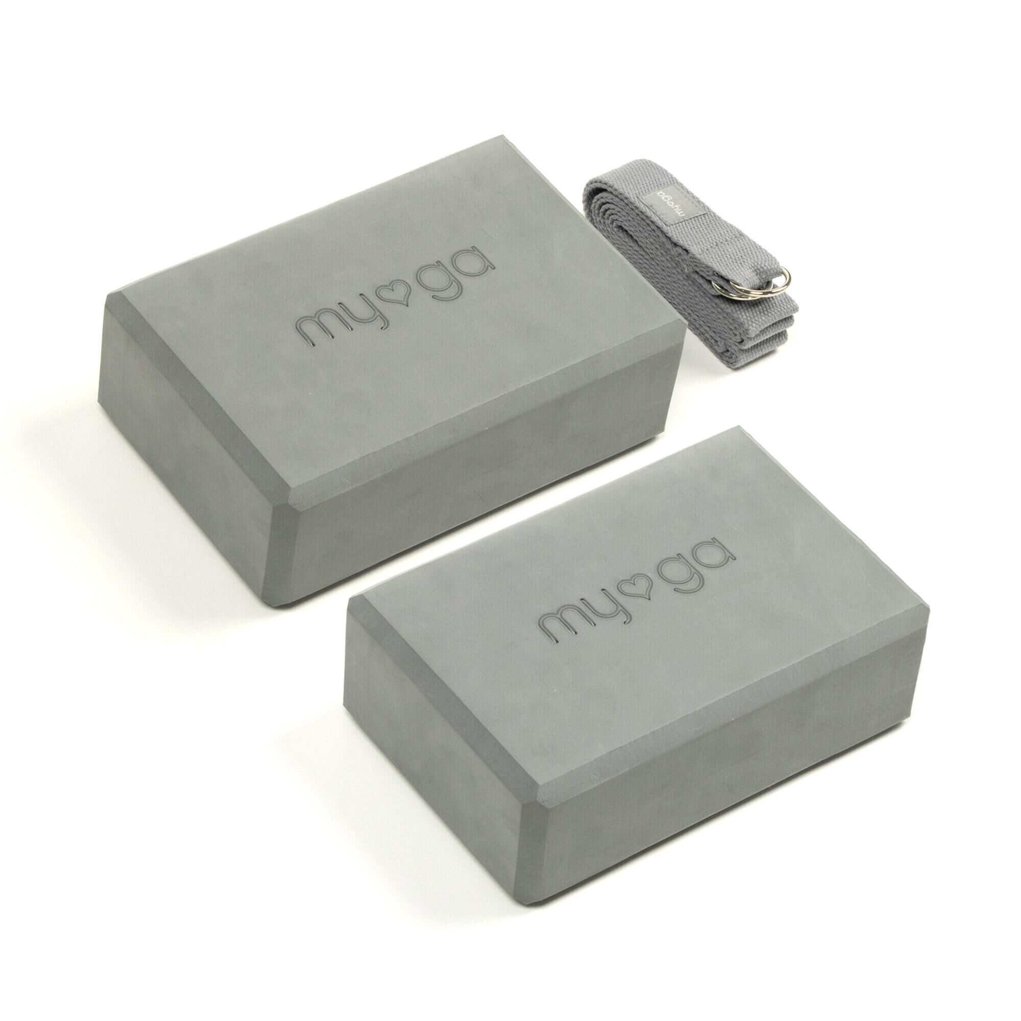 MYGA Myga Pair of Blocks & Strap - Grey