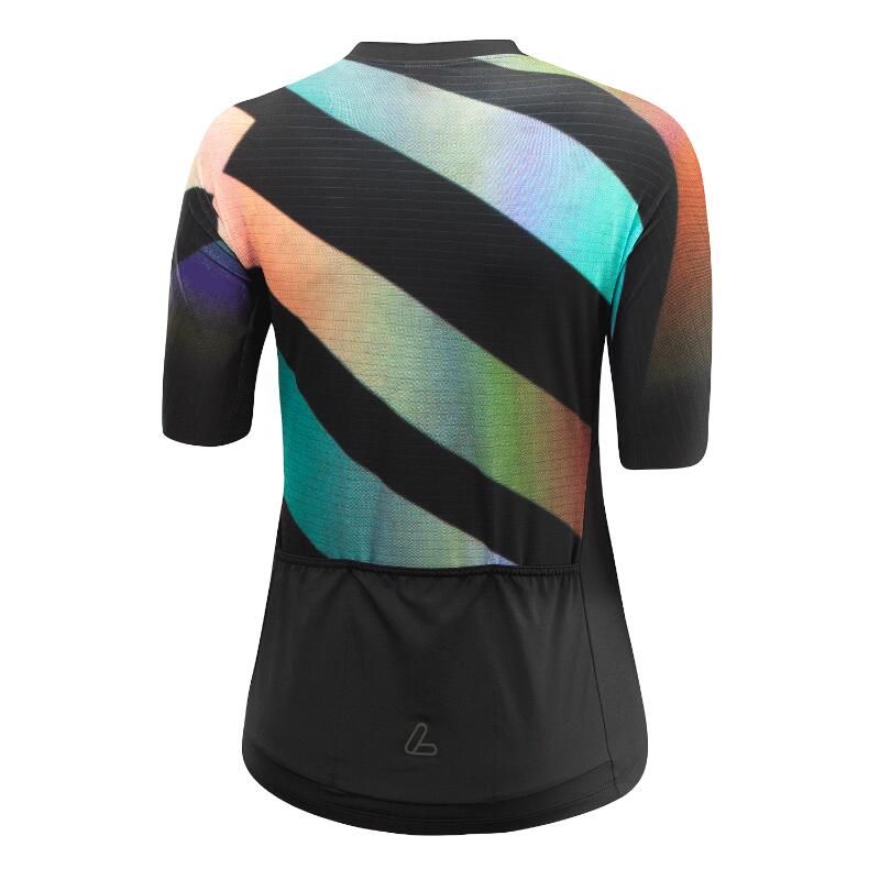 Radtrikot Kurzarm W Bike Jersey FZ Statement - Schwarz 2/3