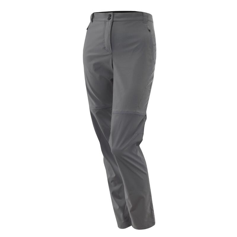 Afrits wandelbroek W Zip-Off Trekking Pants Tapered CSL - Grijs