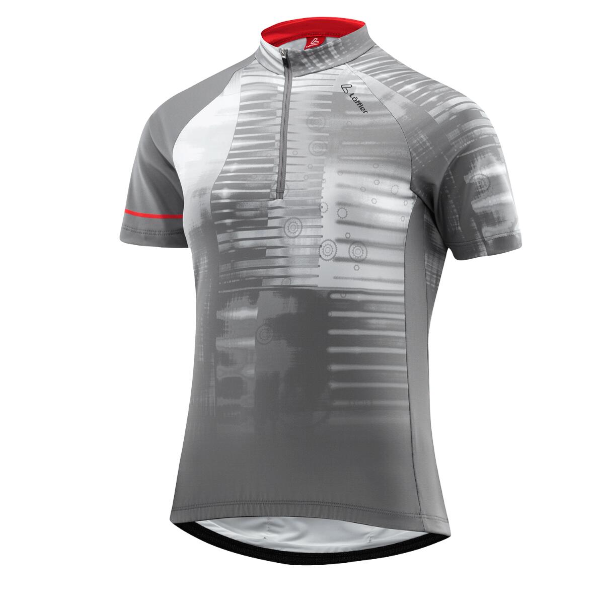 Maillot cyclisme manches courtes W Bike Jersey HZ Spela MID - Gris 1/5
