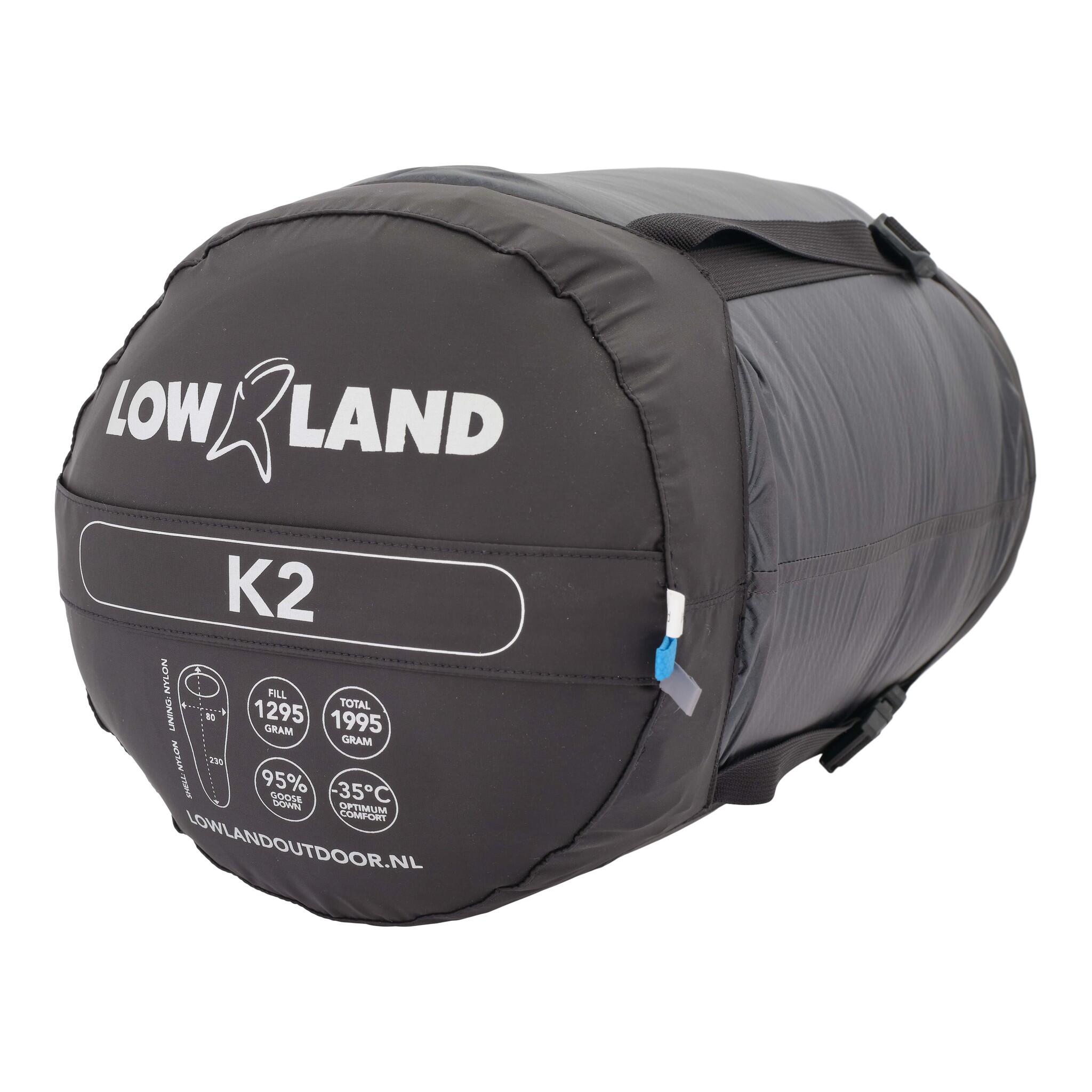 K2 Expedition - Sac de couchage en duvet - Nylon - 225x80 cm - 1995gr -35°C 6/6